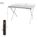 Miniatyrbillede 5 af 7: Sammenklappeligt bord Aktive 108 x 72 x 71 cm (2 enheder)