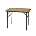 Miniatyrbillede 1 af 2: Sammenklappeligt bord Lifetime Brun Sort 90 x 60 x 70 cm