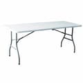 Miniatyrbillede 1 af 3: Marbueno Foldable Table Resin Hvid 180X74X74 cm Catering, Strand og Camping 10528