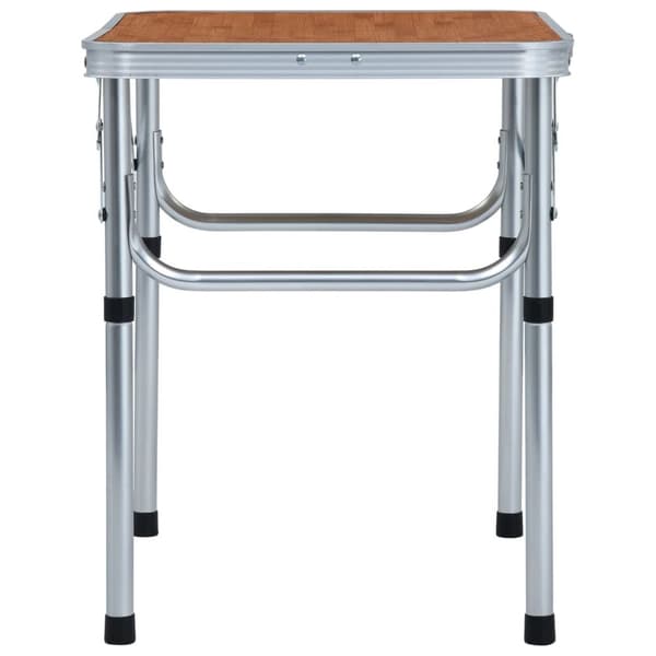 vidaXL foldbart campingbord 60x45 cm aluminium