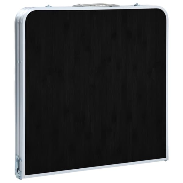 vidaXL foldbart campingbord 120x60 cm aluminium grå