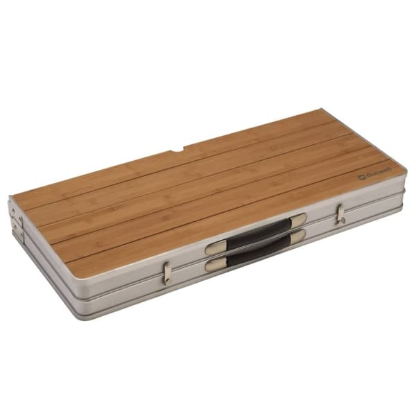 Outwell foldbart campingbord Dawson bambus