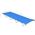 Miniatyrbillede 7 af 7: vidaXL campingsenge 2 stk.180x60x19 cm oxfordstof og stål blå