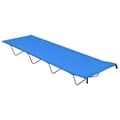 Miniatyrbillede 2 af 7: vidaXL campingsenge 2 stk.180x60x19 cm oxfordstof og stål blå