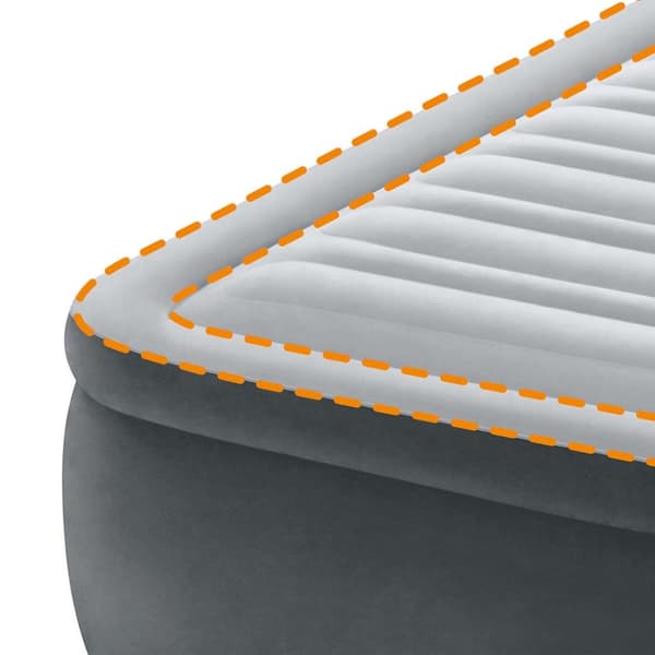 INTEX luftmadras Dura-Beam Deluxe Ultra Plush Headboard 86 cm Queen