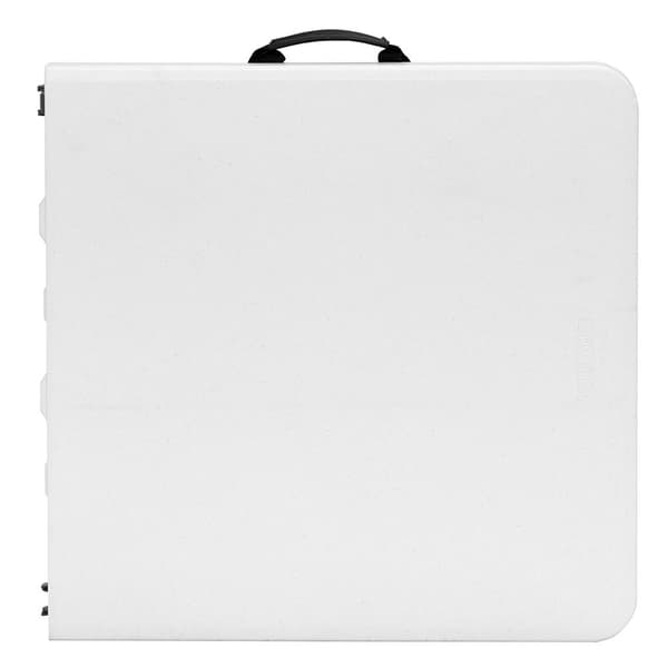Lifetime Ultraresistent Fällbart Bord 122x61x56-91.5 Cm Uv100 Vit,Svart