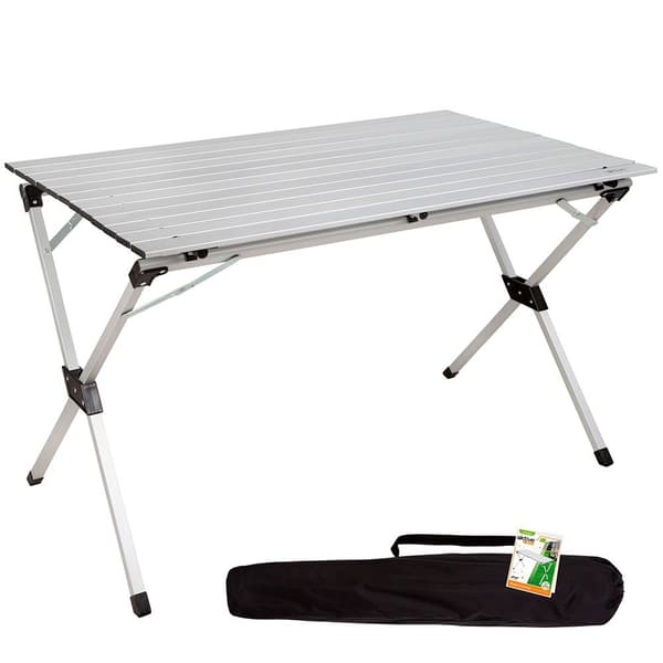 Aktive Aluminium Foldebord 110x70x70 Cm Grå