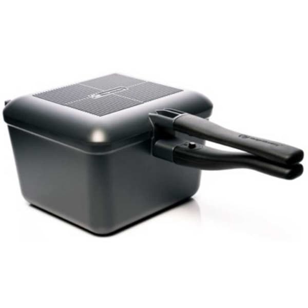Ridgemonkey Deep Pan&griddle Connect Xl Granite Edition Silver