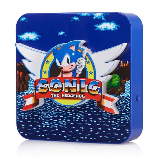Bandai Sonic The Hedgehog 3d Lamppu Sininen