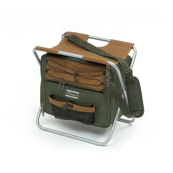 Shakespeare Folding Stool Wit Cooler Bag Grøn