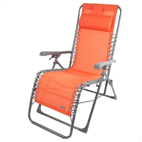 Aktive Schäslong Orange 52 x 73 x 106 cm