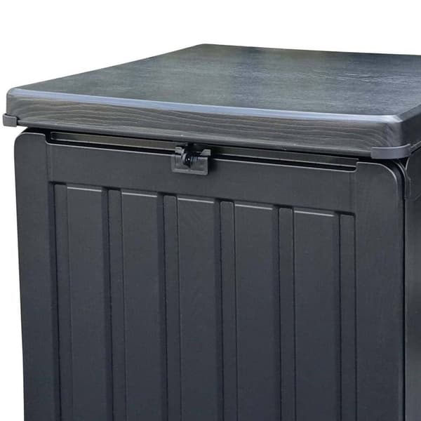 Gardiun Udendørs Opbevaring Resin Deck Box Soften Small 76l Transparent 42.8x42.8x46.40 cm