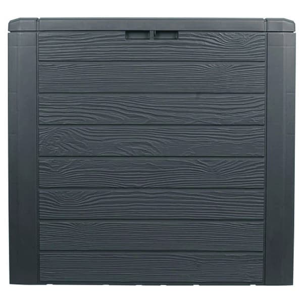 Prosperplast Ulkokäyttöinen Säilytyslaatikko 140l Woodebox Collection 58.5x46x55 Cm Harmaa