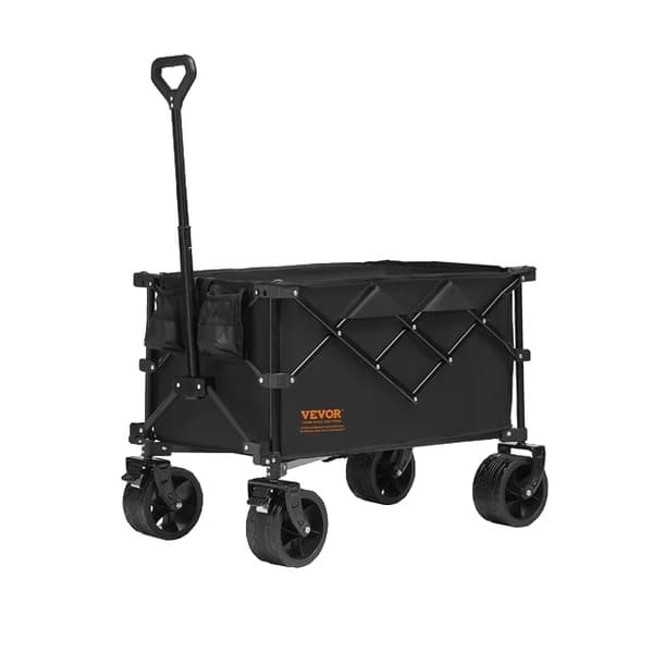 Sammenklappelig Vogn, Sammenklappeligt Design, Alle-Terræn Hjul, Fladt sammenklappeligt 450 lbs