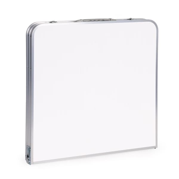 Sammenklappeligt campingbord - 120x60 cm - justerbar højde - 4,6 kg