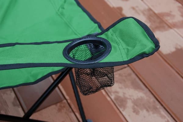 HUGO grøn foldbar campingstol