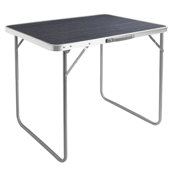 MAJS hopfällbart campingbord 80x60 cm svart trä