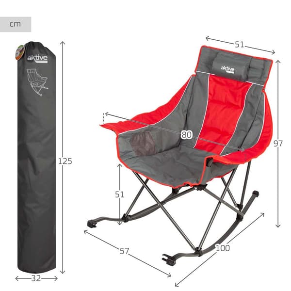 Aktive 57x100x97 Cm Gyngestol
