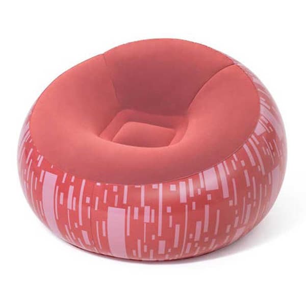 Bestway Inflate-a Air Tuoli Punainen 112x112x66cm