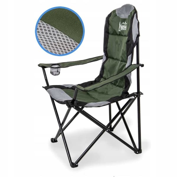 PREMIUM FOLKEPLEDE FISKE-CAMPINGSTOL