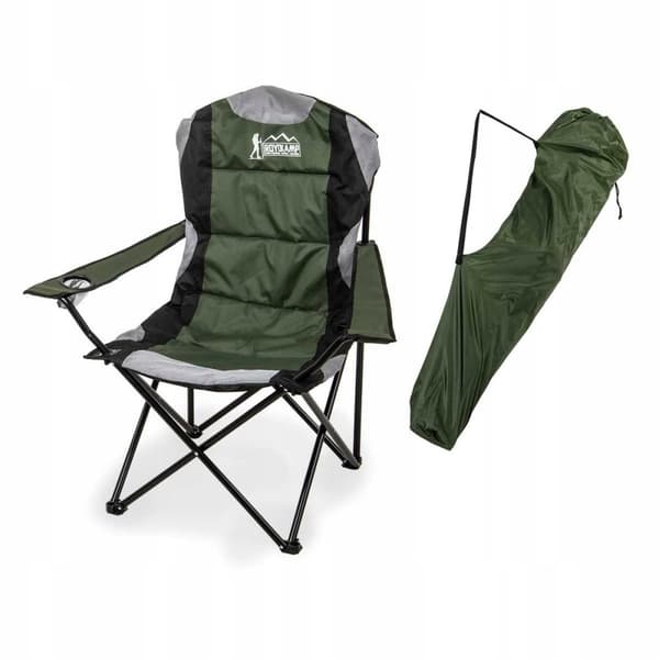 PREMIUM hopfällbar fiskecampingstol