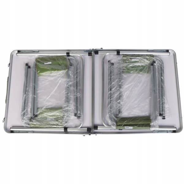 foldbart CAMPINGBORD OG 4 STOLE