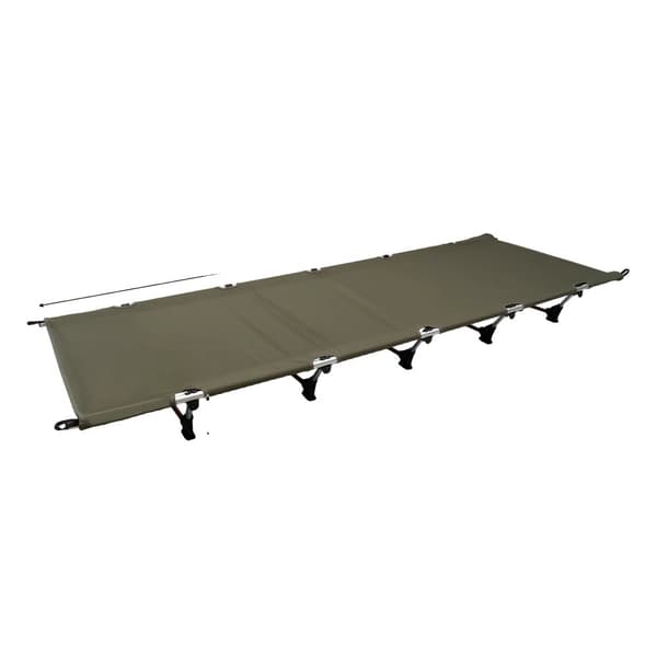 Fällbar Campingbädd, Lättviktig Bärbar Design, Hög Belastningskapacitet,armégrön