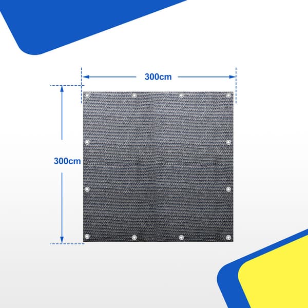 Markiza wodoodporna dywan kempingowy namiot dywanowy namiot zewnętrzny namiot plandekowy piknik -Grey-3x3m