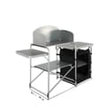 Miniatyrbillede 1 af 2: Udendørs køkkenbord, foldbart design, aluminiumslegeringsbeslag, 1 Skab