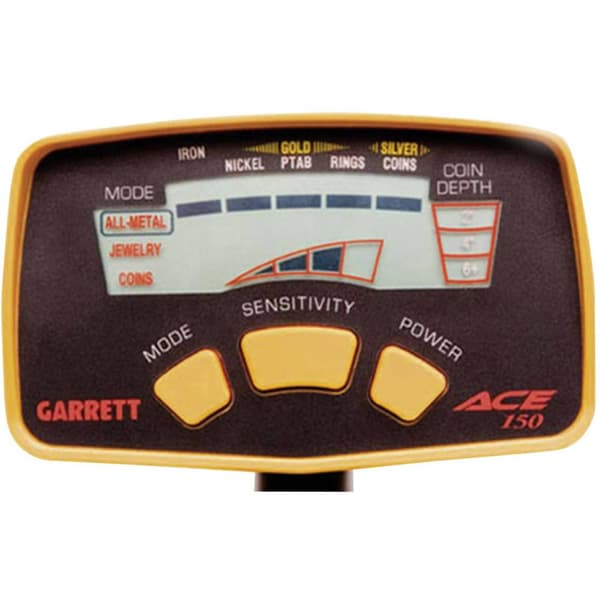 Garrett ACE 150 Metalldetektor Sökdjup (max.) 120 cm digital (LCD), akustisk 98805