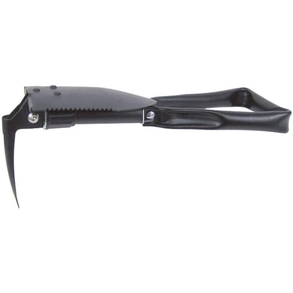 Berger & Schröter Folding shovel 31034 Spade med kratta, med sågkant, med väska