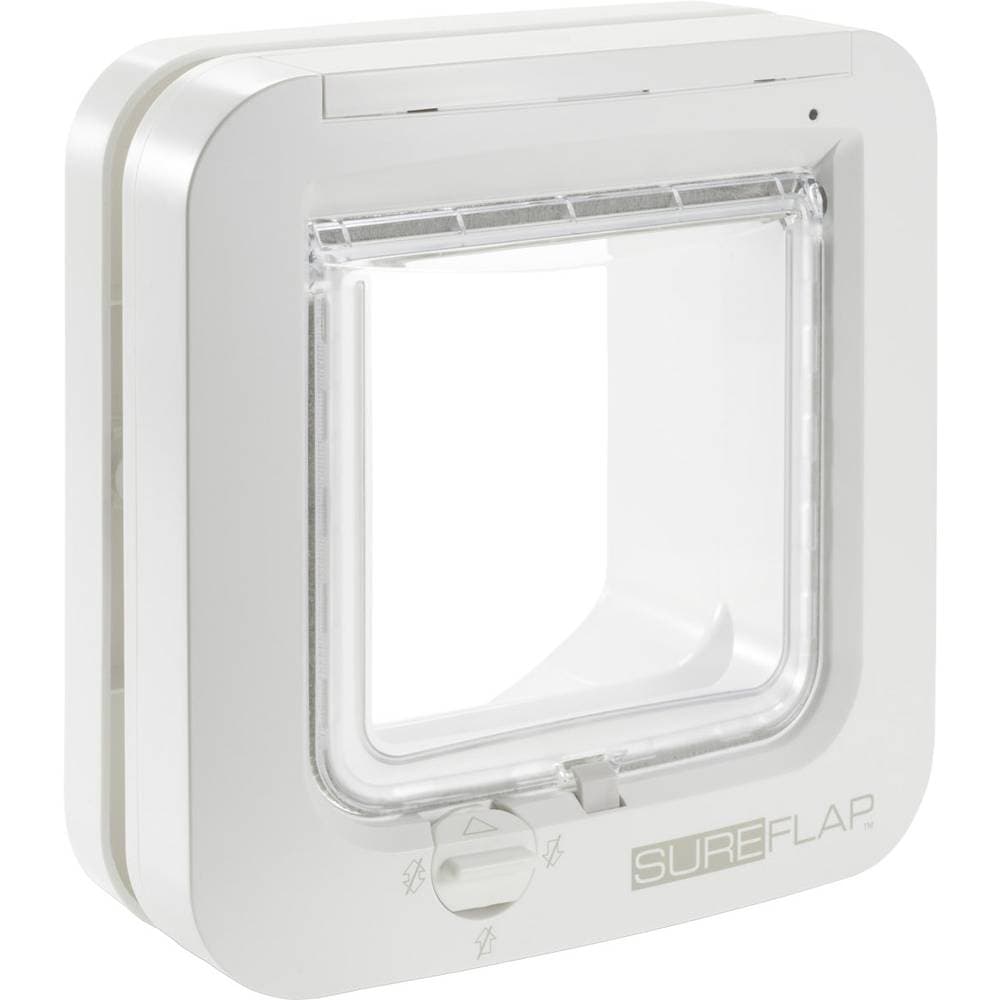 Husdjurslucka SureFlap Mikrochip Cat door Vit 1 st