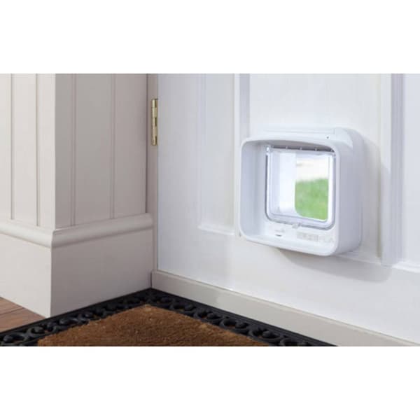 SureFlap Mikrochip DualScan Husdjurslucka Vit 1 st