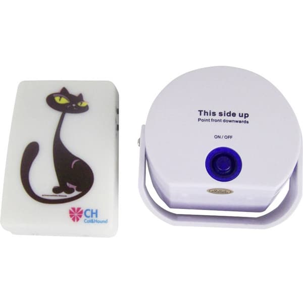 Cat & Hound Cat doorbell Husdjursdörrklocka Vit 1 st