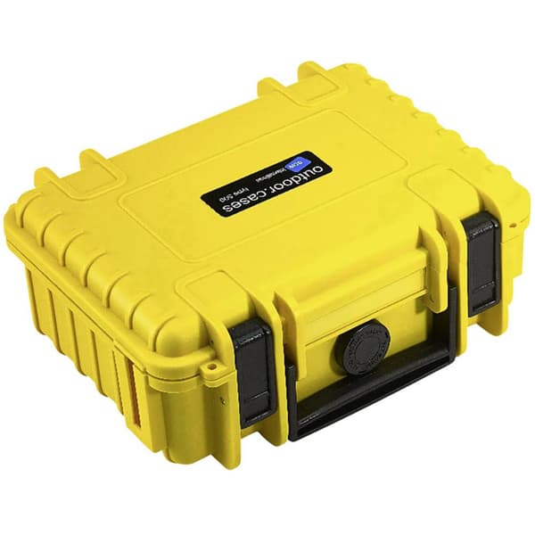 B & W International Friluftsväska outdoor.cases Typ 500 2.3 l (B x H x D) 230 x 180 x 90 mm Gul 500/Y/SI