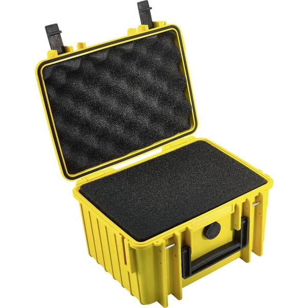 B & W International Friluftsväska outdoor.cases Typ 2000 6.6 l (B x H x D) 270 x 215 x 165 mm Gul 2000/Y/SI