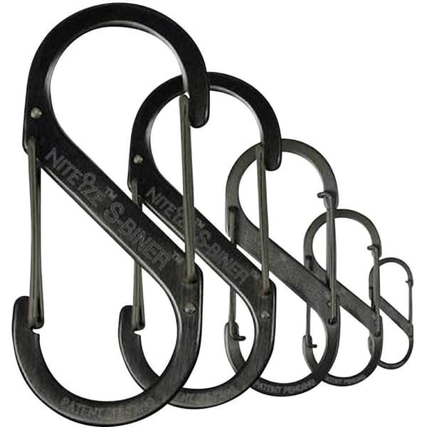 NITE Ize NI-SB5-03-01 Karbinhake S-Biner Gr. 5 111 mm x 49 mm 1 st