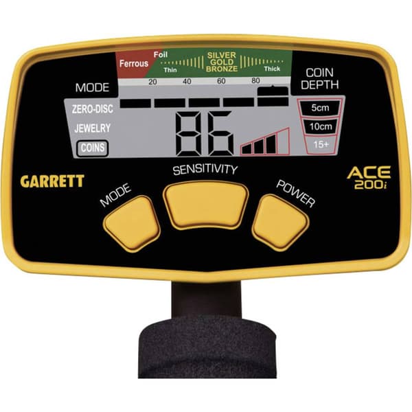 Garrett ACE200i Metalldetektor Sökdjup (max.) 100 cm digital, akustisk 1141370