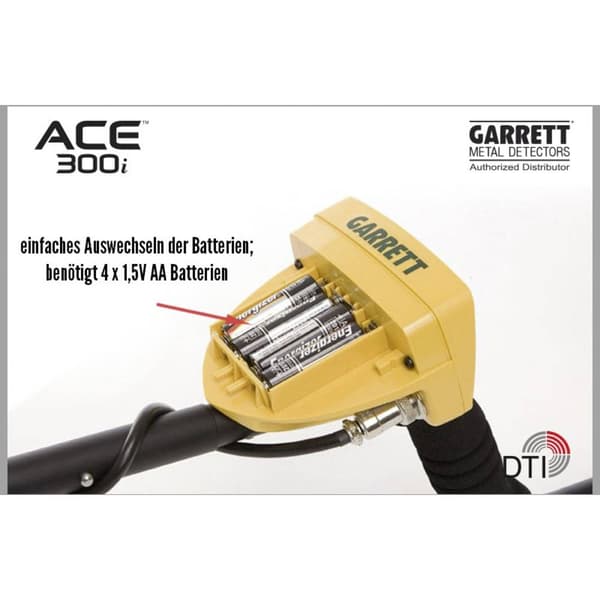 Garrett ACE200i Metalldetektor Sökdjup (max.) 100 cm digital, akustisk 1141370