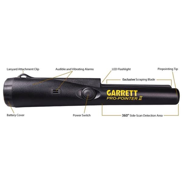 Garrett Pro Pointer II Handdetektor akustisk, Vibration 1166050
