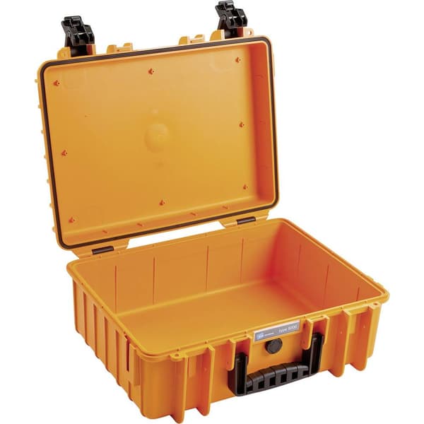 B & W International Friluftsväska outdoor.cases Typ 5000 22.2 l (B x H x D) 470 x 365 x 190 mm Orange 5000/O/SI