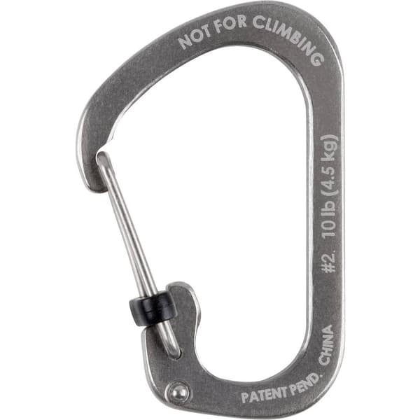 NITE Ize CSL2-11-R6 Karbinhake SlideLock Gr. 2 8.9 mm x 43.6 mm x 2.5 mm 1 st