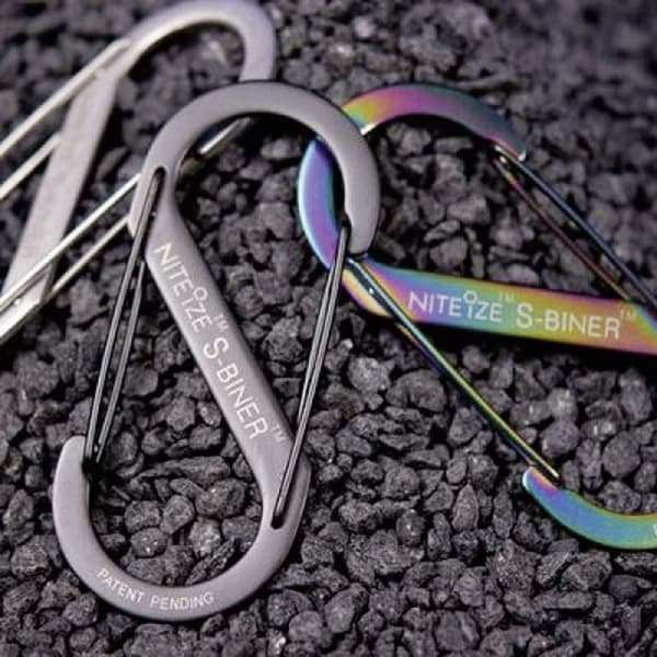 NITE Ize NI-SB3-03-11 Karbinhake S-Biner Gr. 3 67 mm x 29 mm 1 st