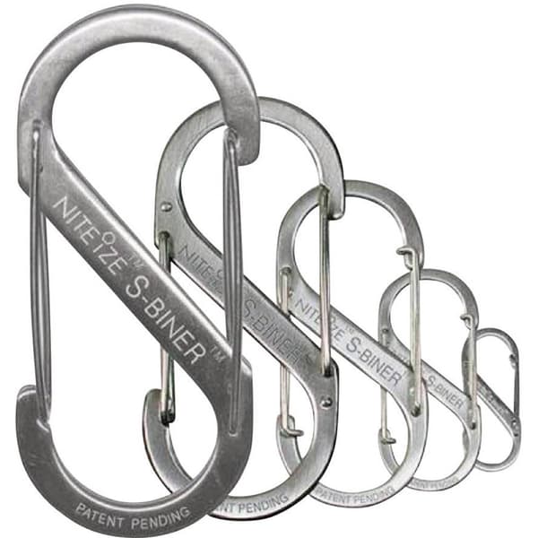 NITE Ize NI-SB3-03-11 Karbinhake S-Biner Gr. 3 67 mm x 29 mm 1 st