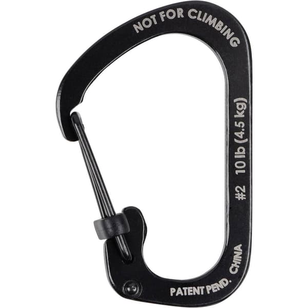 NITE Ize CSL2-01-R6 Karbinhake SlideLock Gr. 2 44 mm x 29 mm x 2.5 mm 1 st