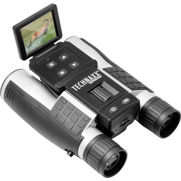 Technaxx Kikare med digitalkamera TX-142 12-faldig 25 mm Binokulär Svart/Silver 4863