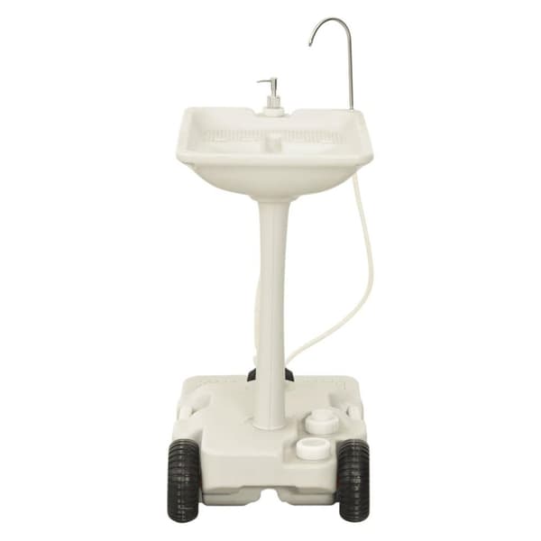 vidaXL campinghåndvask med dispenser 35 l