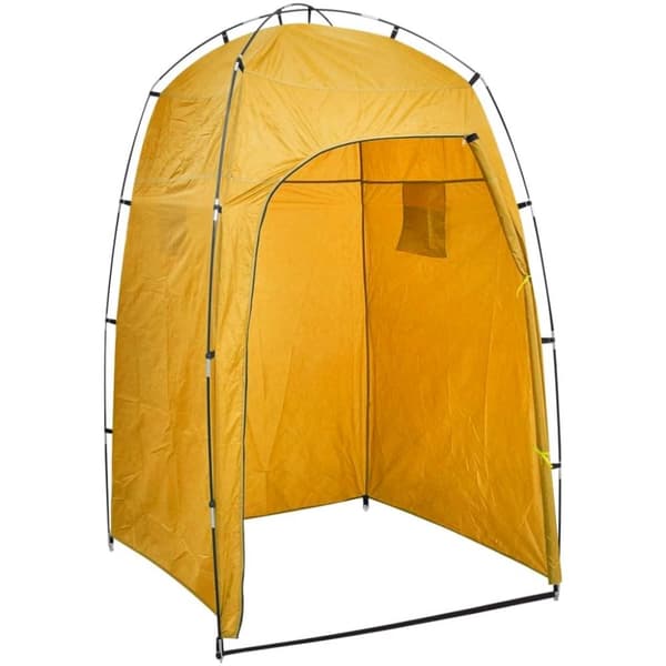 vidaXL Bærbart campingtoalett med telt 10+10 L