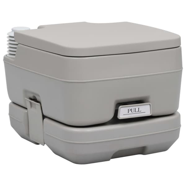 vidaXL transportabelt campingtoilet med telt 10+10 l