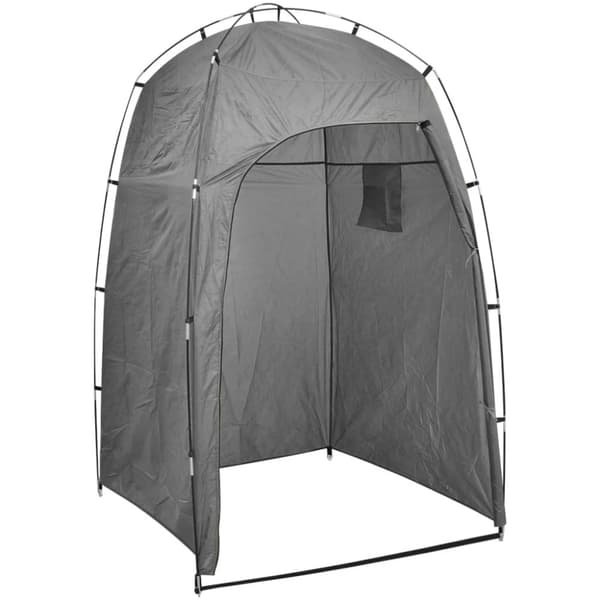 vidaXL transportabelt campingtoilet med telt 10+10 l